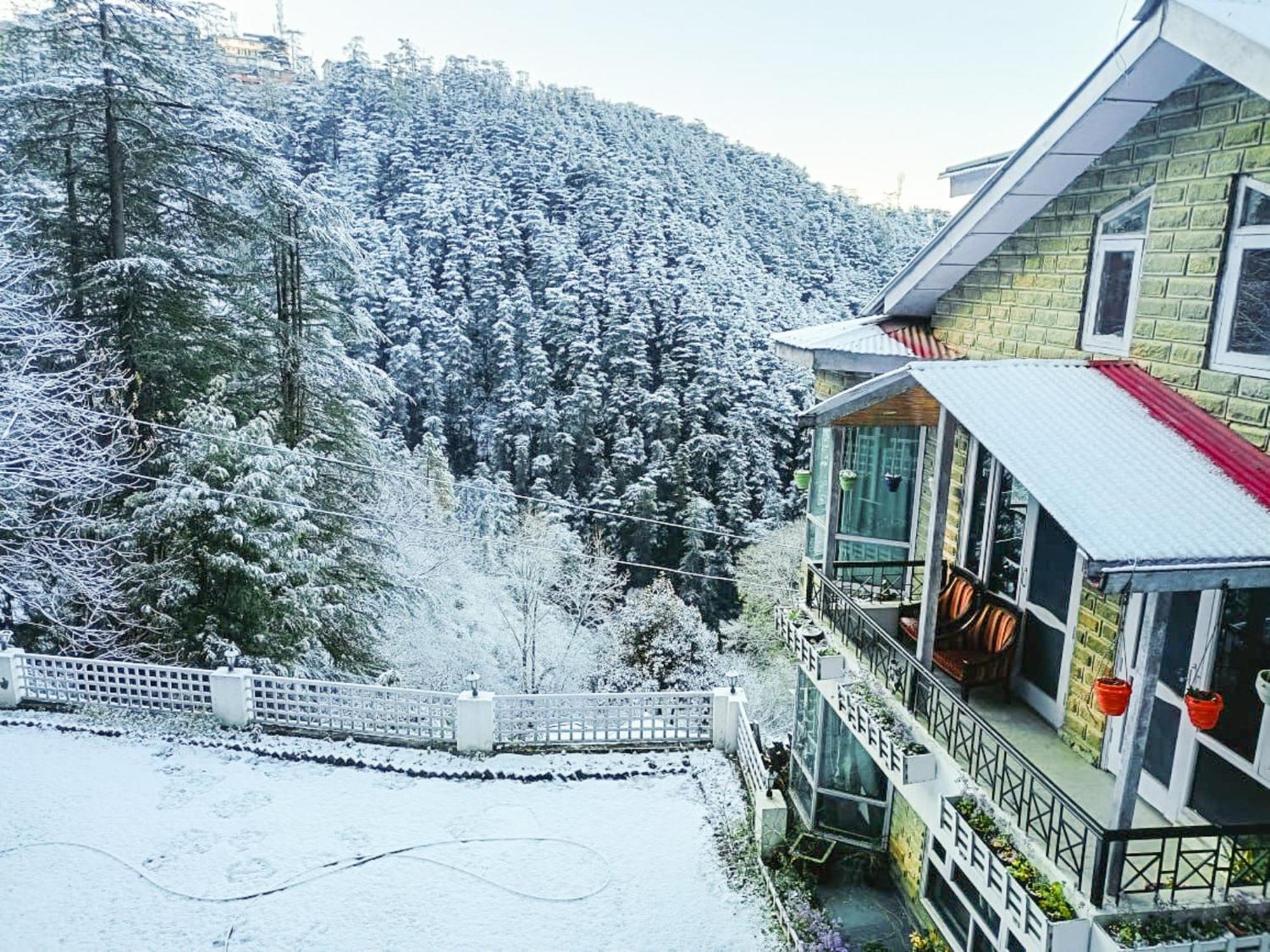 Whispering Pines Villa Shimla Eksteriør bilde